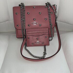 COACH MINI KLARE CROSSBODY BAG AND ID WALLET